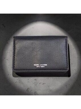 Marc Jacobs Black Leather Wallet